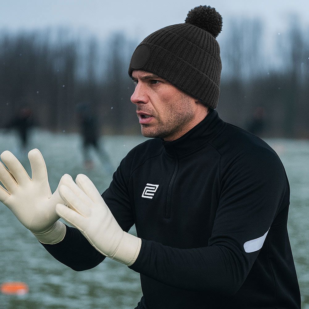 Keeper iD GK Custom Club Fleece Beanie Bobble Hat