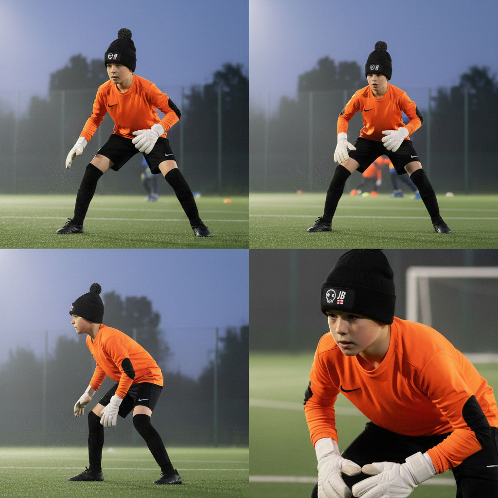 Keeper iD Custom Kids GK Beanie Bobble Hat