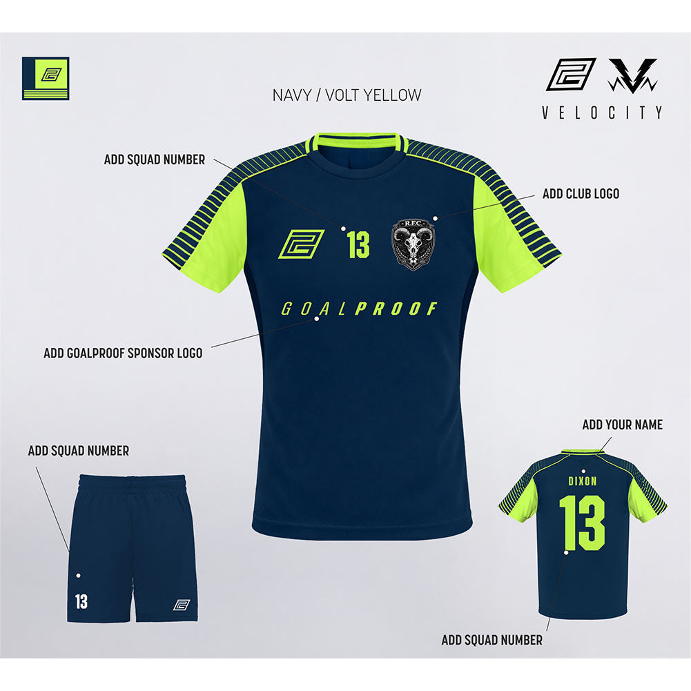 Keeper iD Goalproof Velocity GK Kit Set Junior