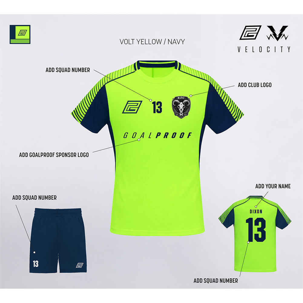 Keeper iD Goalproof Velocity GK Kit Set Junior
