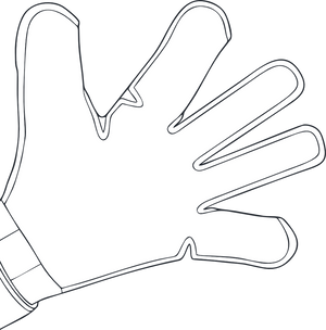 V-Wrap Cut glove cut